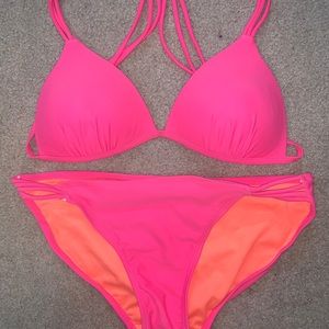 Pink bikini